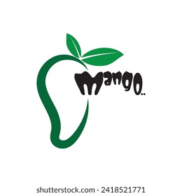 El logo del mango es fresco y sencillo