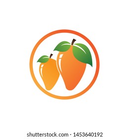 Mango logo vector template illustration design