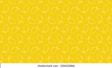 Mango pattern wallpaper. Mango symbol vector. Thailand dessert.