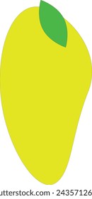 mango shape art work. mango
