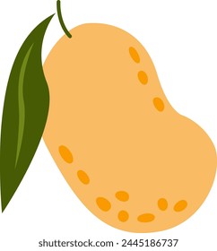 Mango Tropical Fruit Vector Illustration