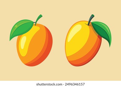 Ilustración de Arte vectorial de mango, Vector de mango