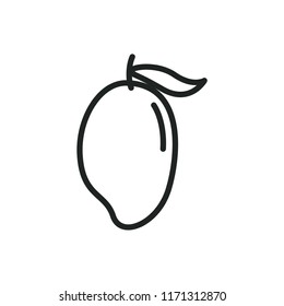 mango vector icon