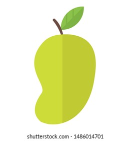 Mango vector icon Logo illustration and design.  A fruits element.  Can be used for web and mobile development. Suitable for infographic