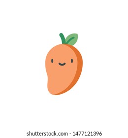 Mango vector icon, tropical symbol