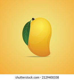 Mango Vektorgrafik-Design, Frische Mango, Mango-Vektordesign