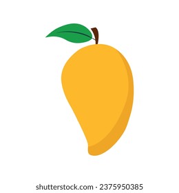 Ilustración vectorial de mango naturaleza de alimentos Icono aislado