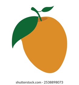 mango vector illustration logo icon clipart, mango art design free 