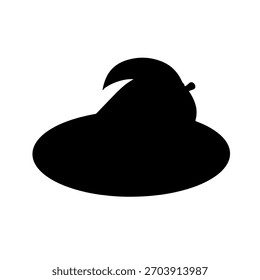 Ilustración vectorial de mango, estilo de silueta