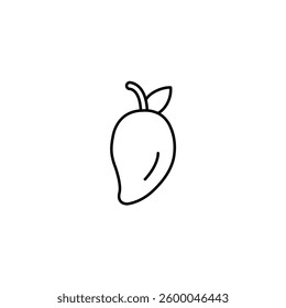 Mango vector line icon icons design