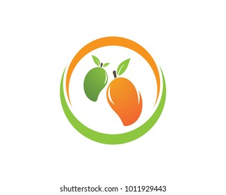Mango vector logo. Mango icon. 