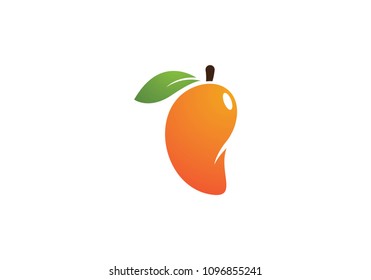 Mango vector logo. Mango icon