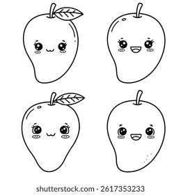Mango vector. mango on white background. symbol. logo design.Garden fresh mango icon. mango fruits healthy lifestyle symbol template for graphic and web design collection logo vector illustration