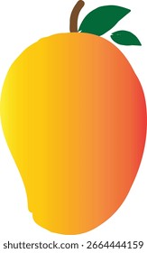 Mango vector Mango on white background logo design