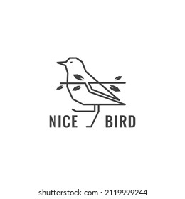 Mangrove  BIRD  LOGO  DESIGN  VECTOR  ILLUSTRATION  ICON  SYMBOL