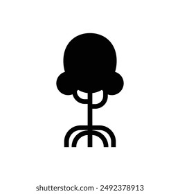 Mangrove icon on white background. Eps 10.