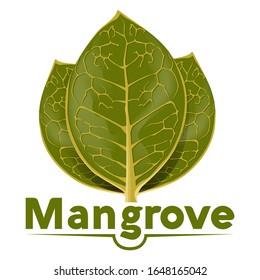 Mangrove Leaves Logo Vector Eps 10