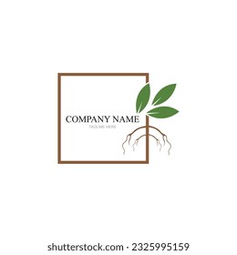 Mangroves et mangrove Forêt Écologie Logo Création image vectorielle