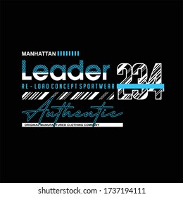 manhattan leader 234 concept sportwear vintage fashion