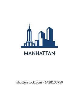 Manhattan Logo
A combination of building buildings in the USA