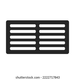 Manhole sewer vector black icon. Vector illustration hatch street on white background. Isolated black illustration icon of manhole sewer .