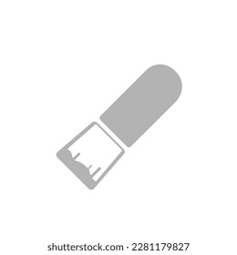 manicure brushes icon on a white background, vector illustration