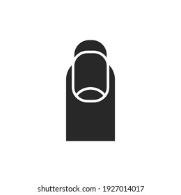 Manicure color line icon. Isolated vector element.
