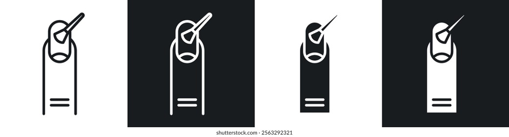 Manicure icon pack for app and website ui designs.