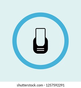 manicure icon symbol. Premium quality isolated manicure vector icon in trendy style. manicure element.