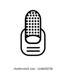 Manicure icon vector icon. Simple element illustration. Manicure symbol design. Can be used for web and mobile.