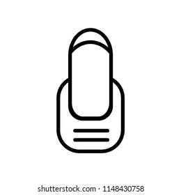 Manicure icon vector icon. Simple element illustration. Manicure symbol design. Can be used for web and mobile.