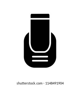 Manicure icon vector icon. Simple element illustration. Manicure symbol design. Can be used for web and mobile.