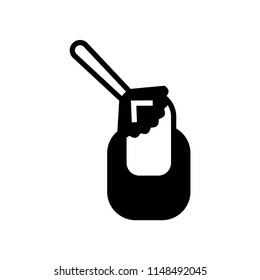 Manicure icon vector icon. Simple element illustration. Manicure symbol design. Can be used for web and mobile.