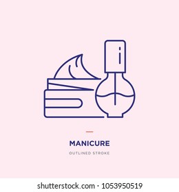 Manicure Line Icon