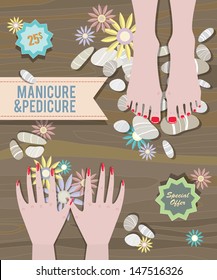 Manicure pedicure 