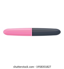 Manicure polish tube icon. Cartoon of Manicure polish tube vector icon for web design isolated on white background