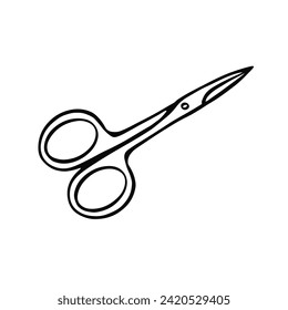 Schere, persönliche Hygiene, Vektorgrafik