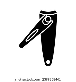 Manicure tweezers icon vector on trendy design