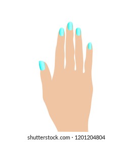 Manicure vector design