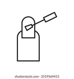 Manicureline icon. vector illustration. EPS10