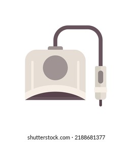 Icono de dispositivo maniciurista. Ilustración plana del icono vector del dispositivo manicurista aislado en fondo blanco