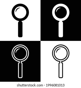 manifying glass icon in vector format
