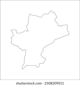 Manika mapa outline, Distrito de Latehar, Estado de Jharkhand, República da Índia, Governo de Jharkhand, Território indiano, Índia Oriental, política, aldeia, turismo