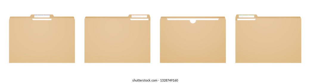 Manila folder for reports and archive cases.