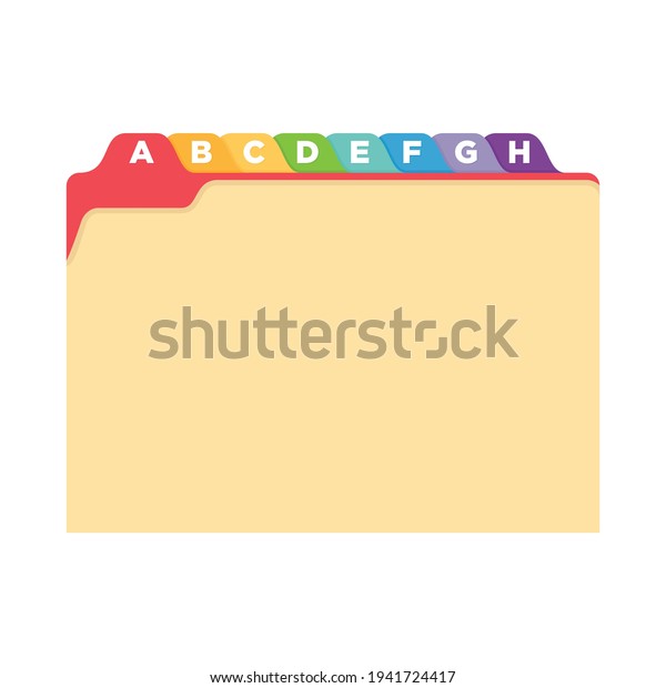 Manila Yellow Folder Vector, Yellow Folder, Office\
Folder, Folder Organizer, Document Icon, File Cabinet Paper, Vector\
Illustration 