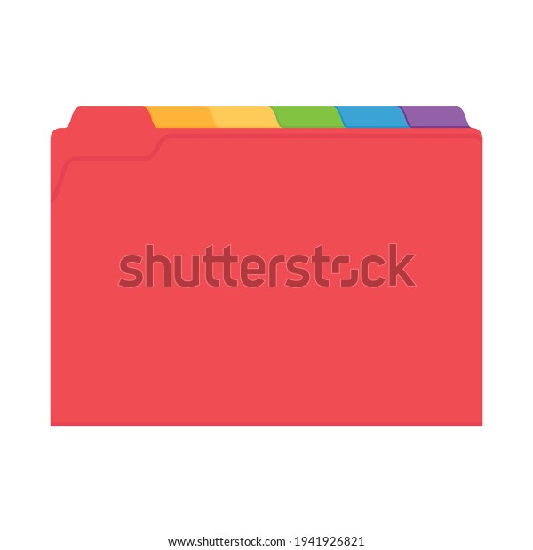 Manila\
Yellow Folder Vector, Yellow Folder, Office Folder, Folder\
Organizer, Document Icon, Vector\
Illustration