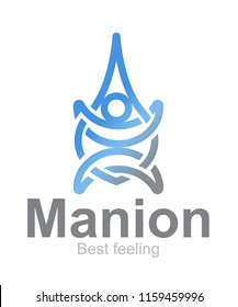 
Manion logo describes human and ion combination, and is suitable for various needs of your company