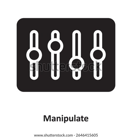 Manipulate Vector Icon which can easily modify or edit
