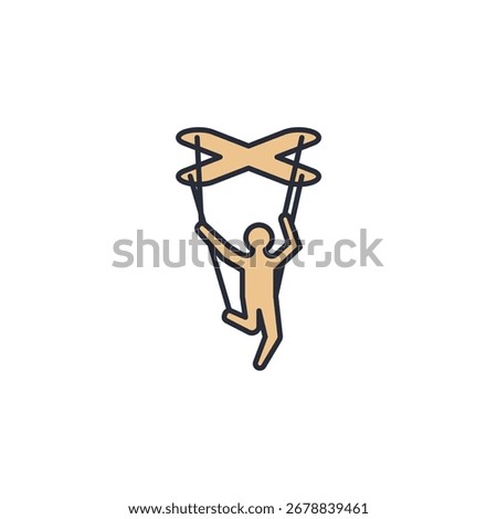 manipulation icon. manipulation Symbol sign for mobile concept and web design. Vector icon, Logo illustration, Vector graphics