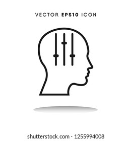 Manipulation vector icon
